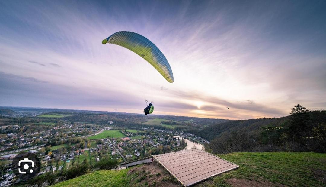 Escale Chambre D'Hotes Au Coeur Du Vieux Profondeville Entre Namur Et Dinant エクステリア 写真